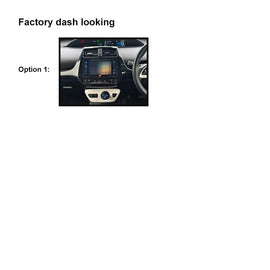 9 Inch Facia F9TY84 Fascia Dash Plate Panel Compatible With Toyota Prius 2016+