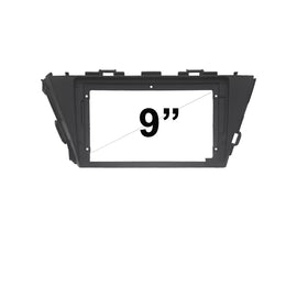 9 Inch Facia F9TY63 Fascia Dash Plate Panel Compatible With Toyota Prius V 2012-2019