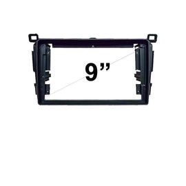 9 Inch Facia F9TY66 Fascia Dash Plate Panel Compatible With Toyota Rav4 2013-2018