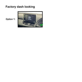 10 Inch Facia FATOYOTARAV42019ON10 Fascia Dash Plate Panel Compatible With Toyota Rav4 2019+