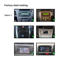 9 Inch Facia F9TY78 Fascia Dash Plate Panel Compatible With Toyota Universal