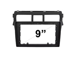 9 Inch Facia F9TY74 Fascia Dash Plate Panel Compatible With Toyota Yaris 2005-2011