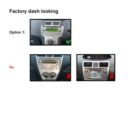 9 Inch Facia F9TY73 Fascia Dash Plate Panel Compatible With Toyota Yaris 2005-2011 Special