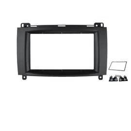 Double 2 DIN FAVWCRAFTER2007ON7 FACIA Kit Panel Fascia Dash Plate For Volkswagen VW Crafter 2007+