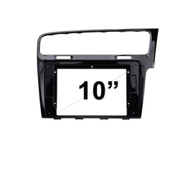 10 Inch Facia FAVWGOLF72013202010 Fascia Dash Plate Panel Compatible With VW Golf 7 2013-2020