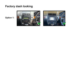 9 Inch Facia F9VW6 Fascia Dash Plate Panel Compatible With VW Touareg 2004-2010