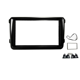 Double 2 DIN FAVWUNIVERSAL7 Facia Fascia Panel Dash For Volkswagen VW Amarok Beetle Caddy EOS Golf Jetta Multivan Passat Polo Tiguan Transporter