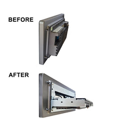 FDINM2 Horizontal Din Mounting Relocated Kit Suits Trapezoid Head Units