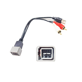 USBNS4 Factory USB Retention Adapter Compatible with Nissan Dualis 2007-2013 Juke 2010-2013 Xtrail 2007-2013
