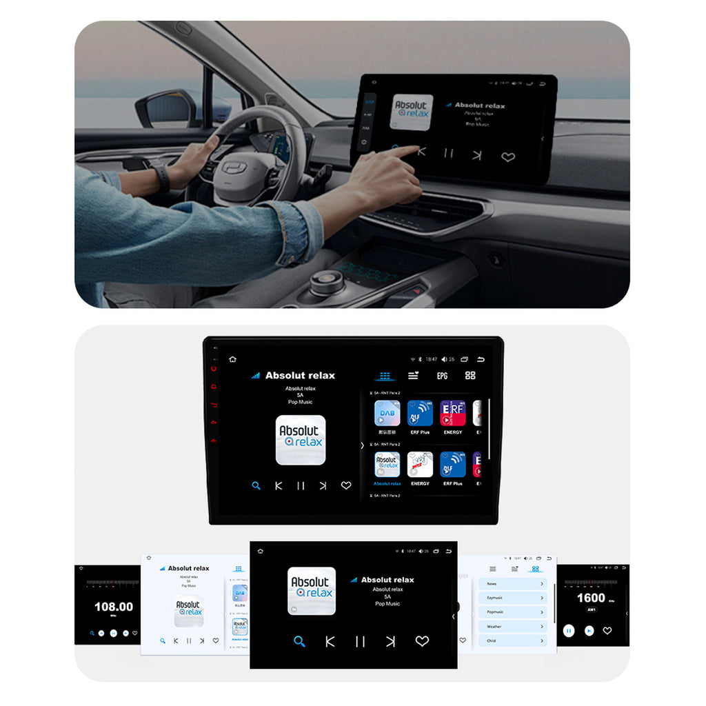 NAKADAB2 DAB+ Antenna With USB Adapter Receiver Box Dongle For Nakamichi Android System