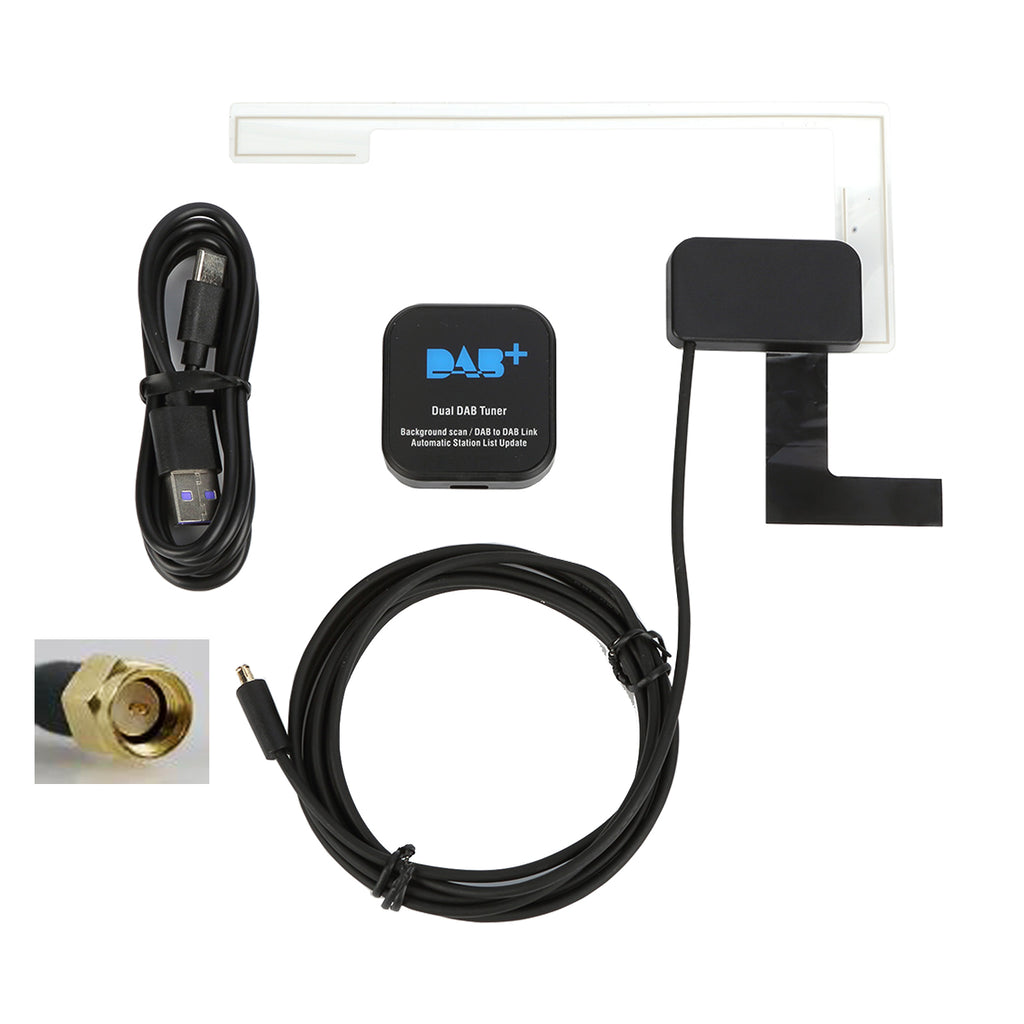 NAKADAB2 DAB+ Antenna With USB Adapter Receiver Box Dongle For Nakamichi Android System