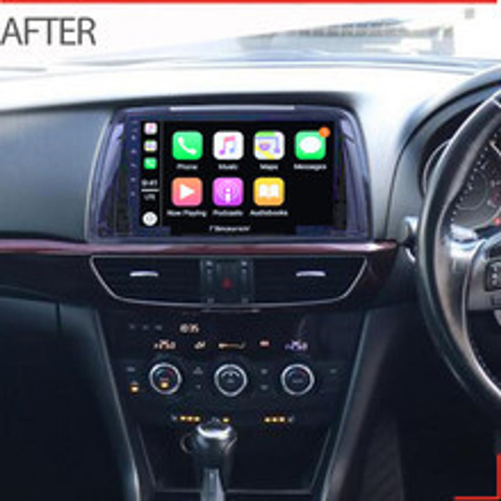 Nakamichi Android NA9MAZDA62013 Wireless Apple Carplay Android Auto Sat Nav Solution compatible with Mazda 6 2013
