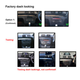 Nakamichi Android NA9BMW1S20042011AUTO Wireless Apple Carplay Android auto Sat Nav solution compatible with BMW 1 Series 2004-2011 Auto A/C