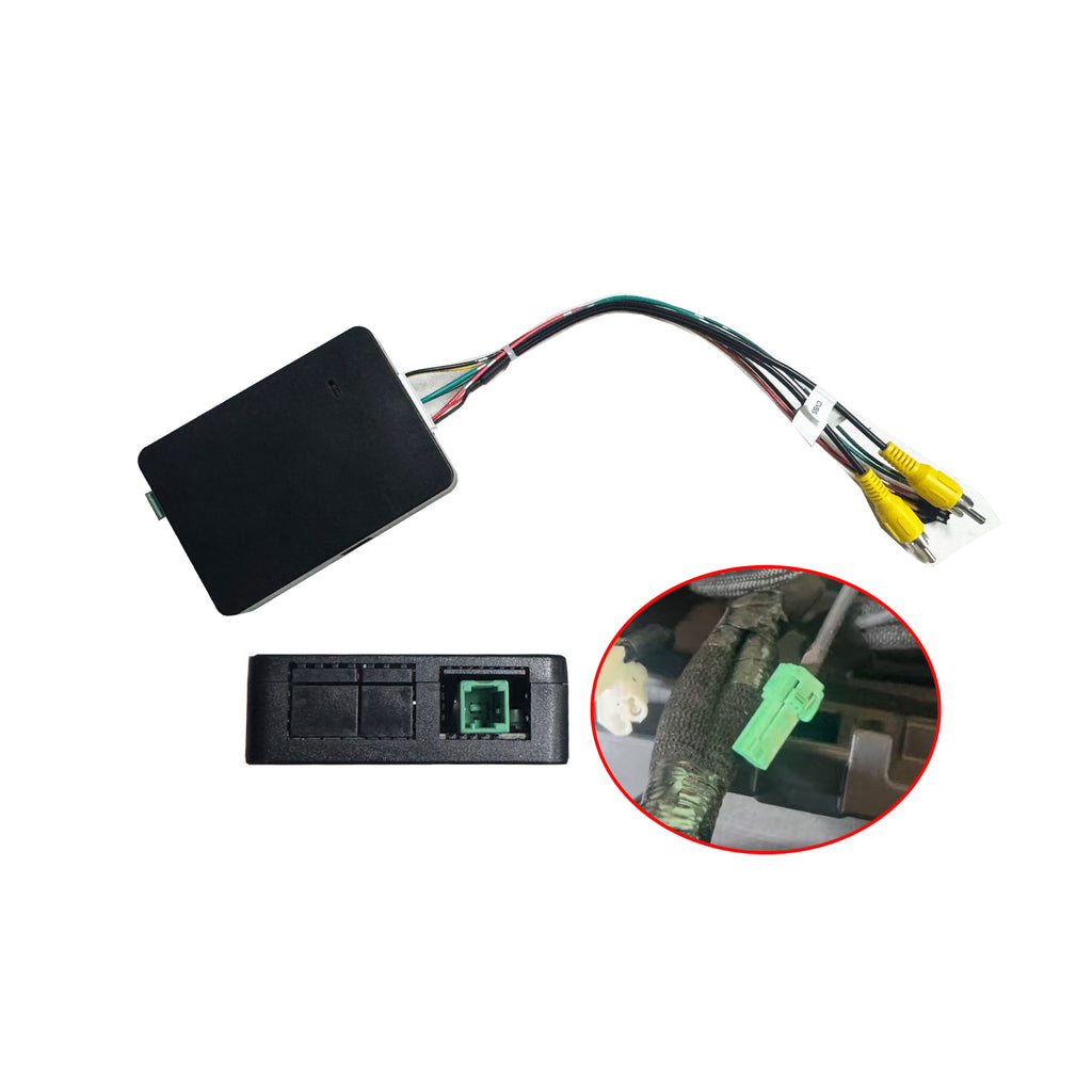 CAMTY7 Factory Camera Retention Adapter Compatible with Toyota 2020-2026 With Factory Green Camera Connector