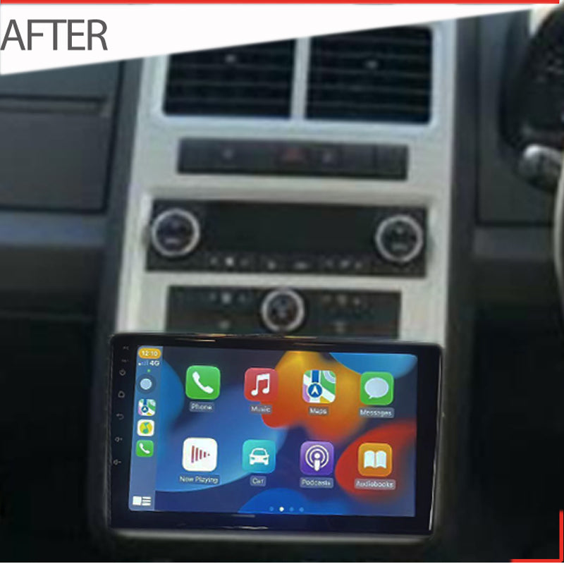 Nakamichi Android NAXDODGEJOURNEY20082011 Wireless Apple Carplay Android Auto Sat Nav Solution compatible with Dodge Journey 2008-2011