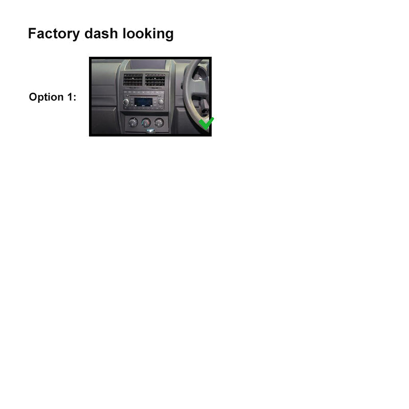 Nakamichi Android NAXDODGENITRO20072011 Wireless Apple Carplay Android Auto Sat Nav Solution compatible with Dodge Nitro 2007-2011