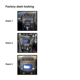 CAC F8MB23K1 8 Inch Fascia Kit Compatible with Mercedes SLK 2004-2011 R171 Standard