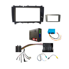 Load image into Gallery viewer, CAC F8MB6K2 9 Inch Fascia Kit Compatible with Mercedes CLK 2005-2008 Dash 2 Fibre Optic System