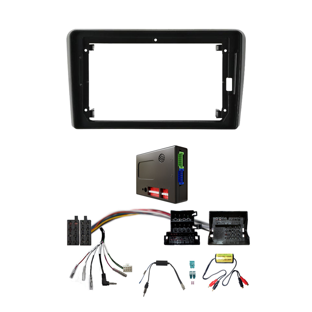 CAC F9AD2K2 9 Inch Fascia Kit Compatible with Audi A3 2003-2012 Dash 3