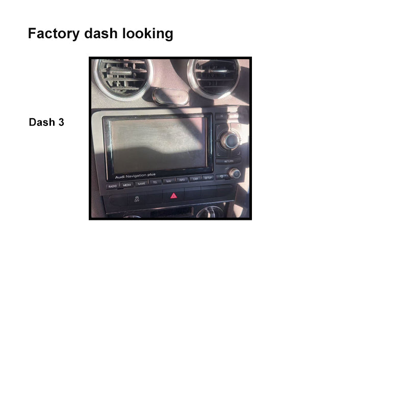 CAC F9AD2K2 9 Inch Fascia Kit Compatible with Audi A3 2003-2012 Dash 3