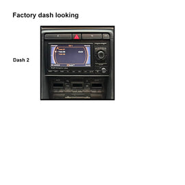 CAC F9AD3K2 9 Inch Fascia Kit Compatible with Audi A4 2001-2008 Dash 2