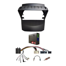 CAC F9FD28K 9 Inch Fascia Kit Compatible with Ford Fiesta 2008-2018