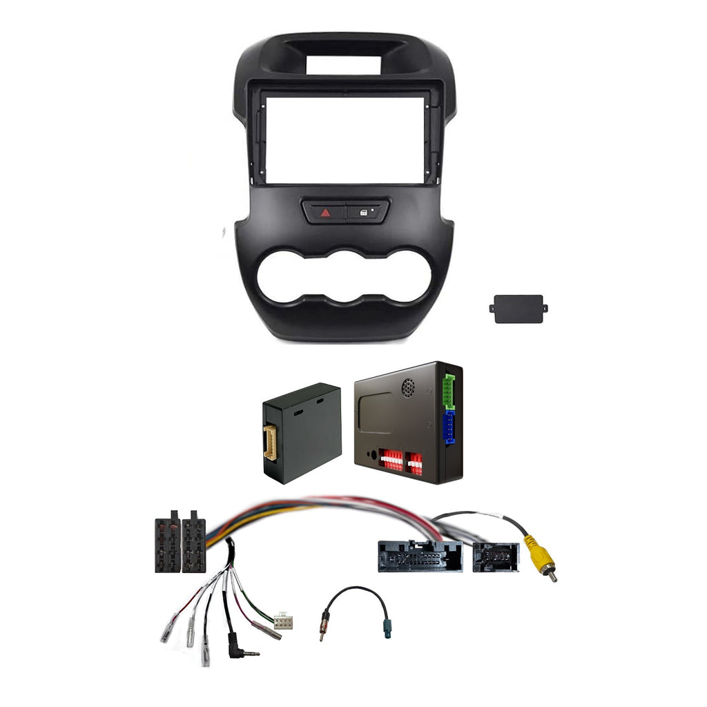 CAC F9FD3K 9 Inch Fascia Kit Compatible with Ford Ranger 2012-2015