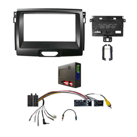 CAC F9FD4K1 9 Inch Fascia Kit Compatible with Ford Ranger 2015-2018 Dash 1