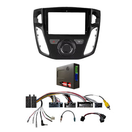 CAC F9FD8K2 9 Inch Fascia Kit Compatible with Ford Focus 2015-2018