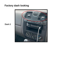 Load image into Gallery viewer, CAC F9GM7K 9 Inch Fascia Kit Compatible with Holden Rodeo 2003-2008 Dash 2 Square Air Vent