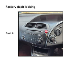 CAC F9HD25K 9 Inch Fascia Kit Compatible with Honda Civic 2006-2011 Hatch