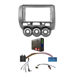 CAC F9HD34K 9 Inch Fascia Kit Compatible with Honda Jazz 2002-2008