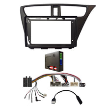 Load image into Gallery viewer, CAC F9HD3K1 9 Inch Fascia Kit Compatible with Honda Civic 2012-2015 Hatch Dash 1