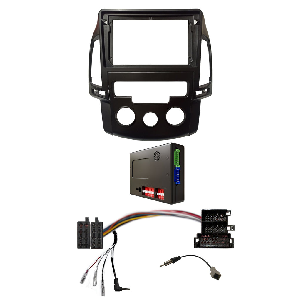 CAC F9HY22K 9 Inch Fascia Kit Compatible with Hyundai i30 2007-2012 Dash 2 Manual A/C