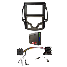 CAC F9HY23K 9 Inch Fascia Kit Compatible with Hyundai i30 2007-2012 Dash 1 Auto A/C