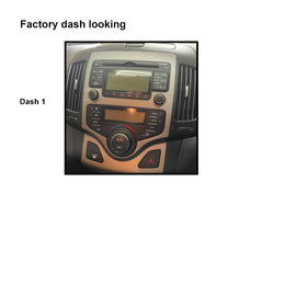 CAC F9HY23K 9 Inch Fascia Kit Compatible with Hyundai i30 2007-2012 Dash 1 Auto A/C