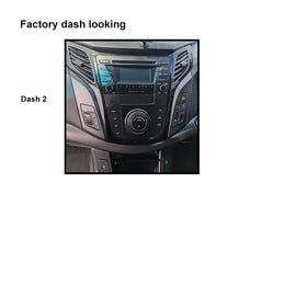 CAC F9HY27K2 9 Inch Fascia Kit Compatible with Hyundai i40 2011+ Dash 2 Factory Amplified