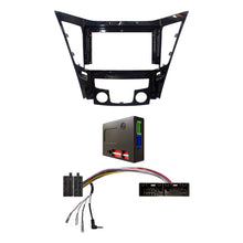 Load image into Gallery viewer, CAC F9HY28K1 9 Inch Fascia Kit Compatible with Hyundai i45 2009-2012 Dash 1