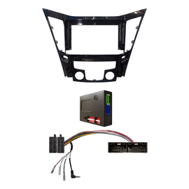 CAC F9HY28K1 9 Inch Fascia Kit Compatible with Hyundai i45 2009-2012 Dash 1