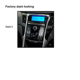 CAC F9HY28K2 9 Inch Fascia Kit Compatible with Hyundai i45 2009-2012 Dash 2 Factory Amplified