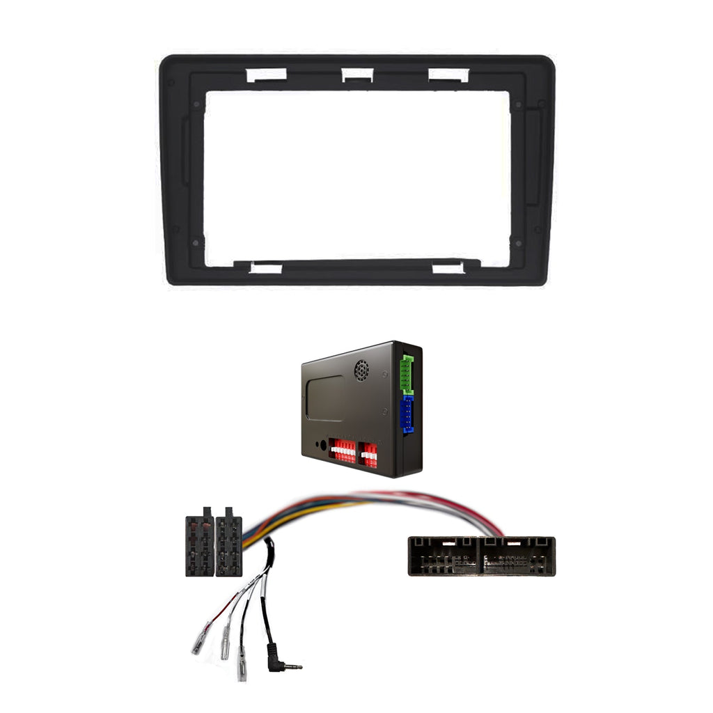 CAC F9HY29K2 9 Inch Fascia Kit Compatible with Hyundai iLoad iMax 2008-2010 AST 2010-2014