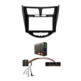 CAC F9HY2K1 9 Inch Fascia Kit Compatible with Hyundai Accent 2011-2015 Dash 1