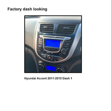 Load image into Gallery viewer, CAC F9HY2K1 9 Inch Fascia Kit Compatible with Hyundai Accent 2011-2015 Dash 1