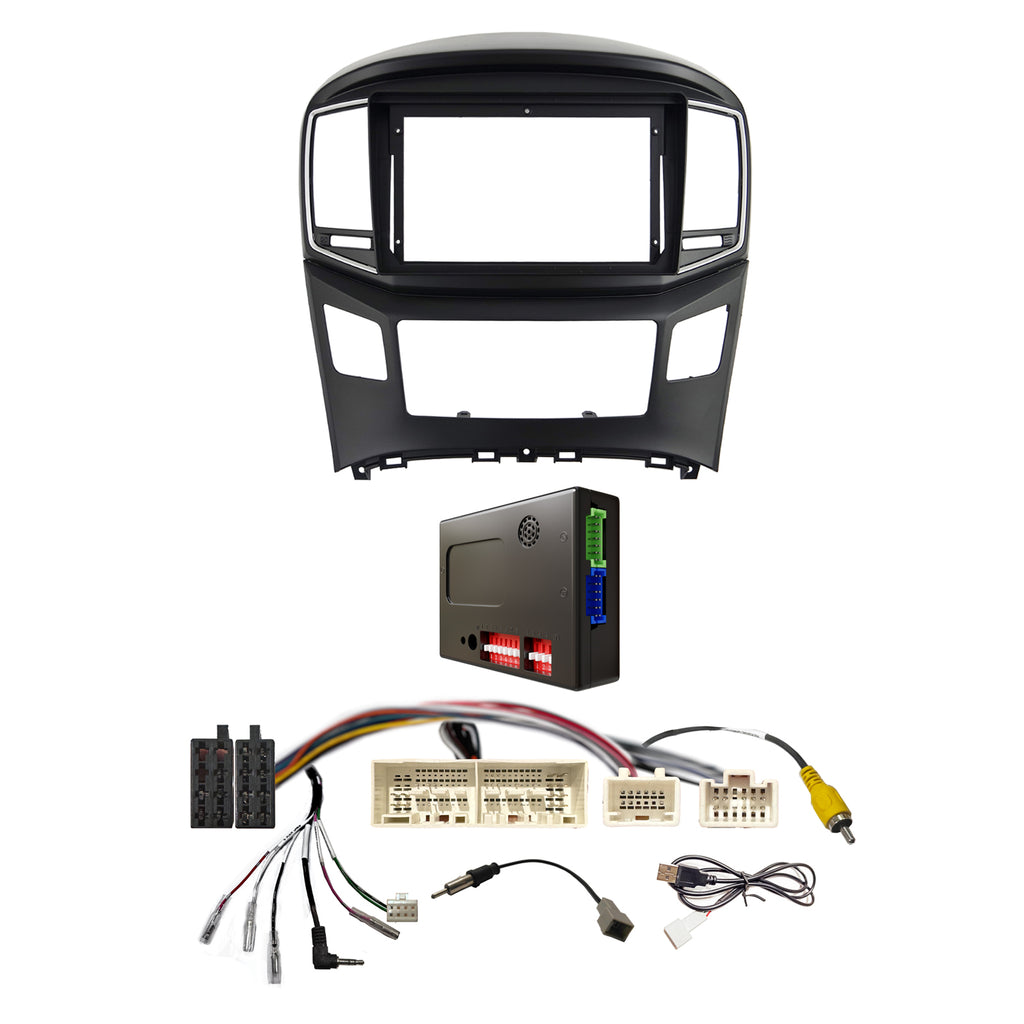 CAC F9HY32K2 9 Inch Fascia Kit Compatible with Hyundai iLoad iMax 2018+