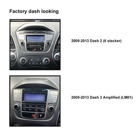 CAC F9HY33K3 9 Inch Fascia Kit Compatible with Hyundai ix35 2009-2013 Dash 2 3 Amplified