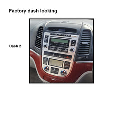 CAC F9HY34K2 9 Inch Fascia Kit Compatible with Hyundai Santafe 2006-2009 Dash 2 Amplified