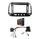 CAC F9HY34K3 9 Inch Fascia Kit Compatible with Hyundai Santafe 2009-2012 Dash 1 2