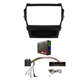 CAC F9HY35K1 9 Inch Fascia Kit Compatible with Hyundai Santafe 2013-2018 Dash 1 2