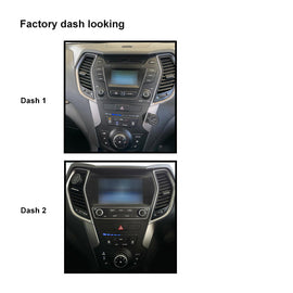 CAC F9HY35K1 9 Inch Fascia Kit Compatible with Hyundai Santafe 2013-2018 Dash 1 2