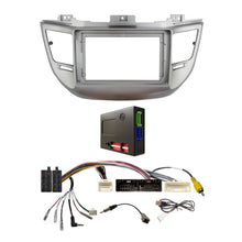 Load image into Gallery viewer, CAC F9HY36K2 9 Inch Fascia Kit Compatible with Hyundai Tucson 2015-2018 Dash 2 3 Fac Nav